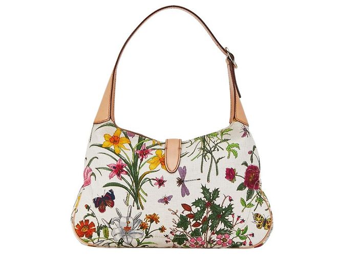 Bolsa Gucci New Jackie Flora - vista 4