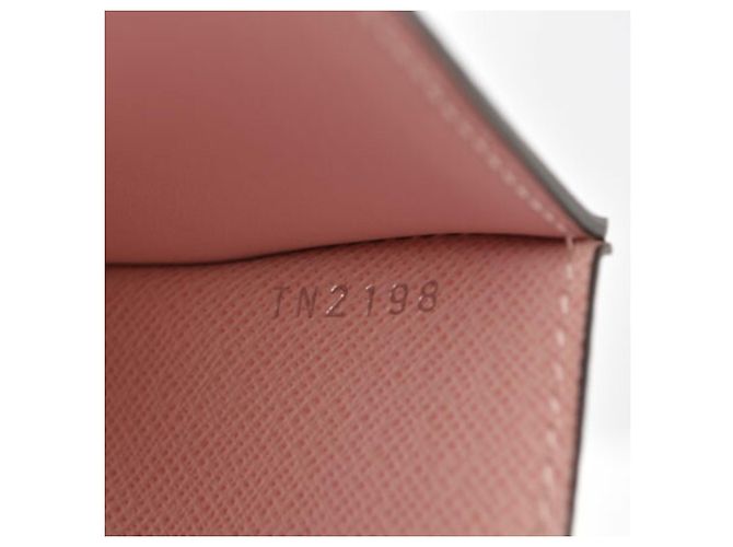 Twist Louis Vuitton Epi-Leder Dreifach-Brieftasche Pink - Ansicht 10