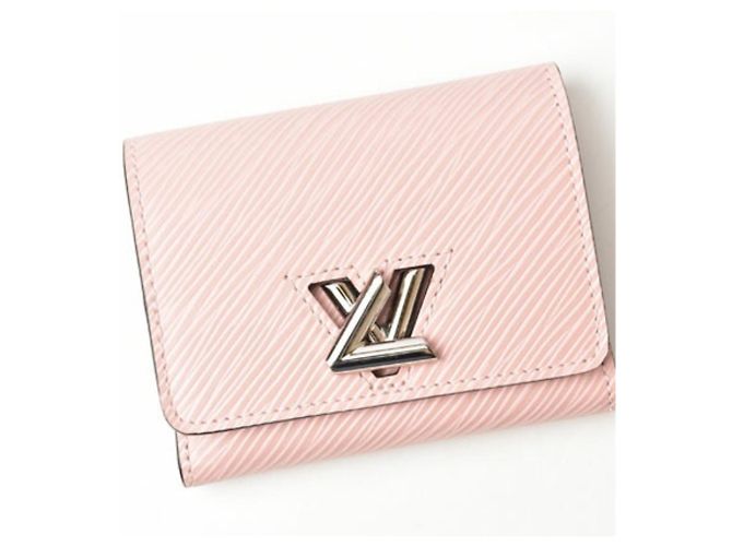 Twist Louis Vuitton Epi-Leder Dreifach-Brieftasche Pink - Ansicht 2