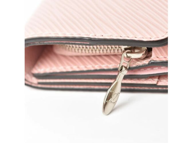 Twist Louis Vuitton Epi-Leder Dreifach-Brieftasche Pink - Ansicht 5
