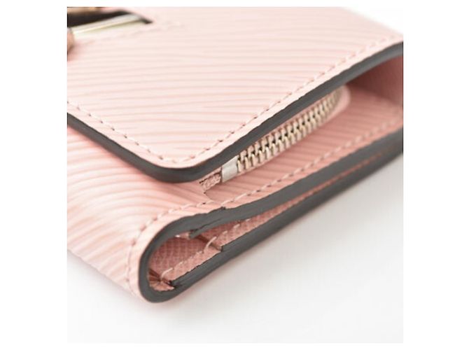 Twist Louis Vuitton Epi-Leder Dreifach-Brieftasche Pink - Ansicht 6