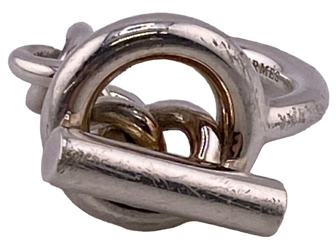 Ring Hermès Anillo de plata Croisette Hermes - vista 2