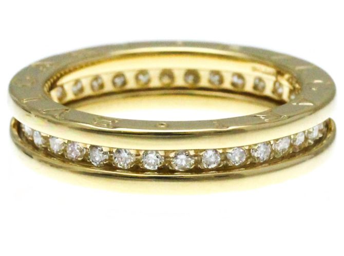 Bulgari Bvlgari B.zero1 Ring aus Gelbgold mit Diamanten - Ansicht 2