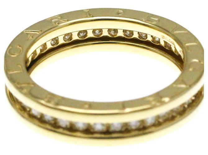 Bulgari Bvlgari B.zero1 Ring aus Gelbgold mit Diamanten - Ansicht 6