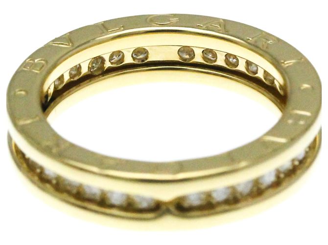 Bulgari Bvlgari B.zero1 Ring aus Gelbgold mit Diamanten - Ansicht 7