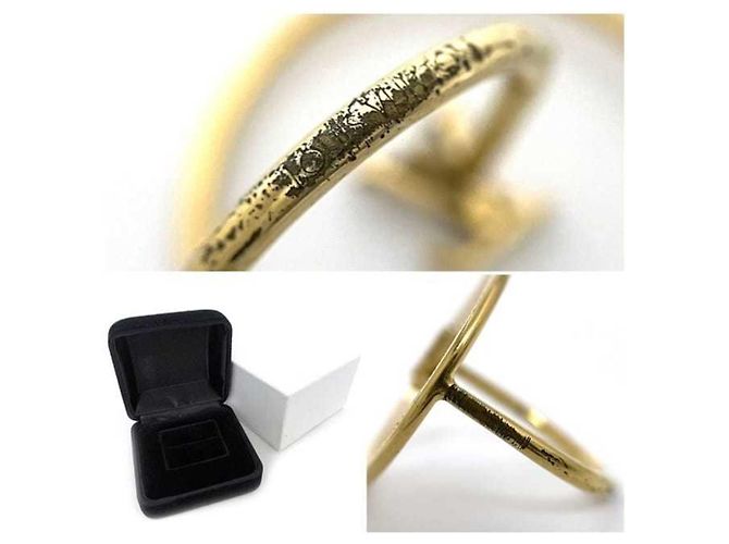 Goldplattierter Bandring von Louis Vuitton - Ansicht 11
