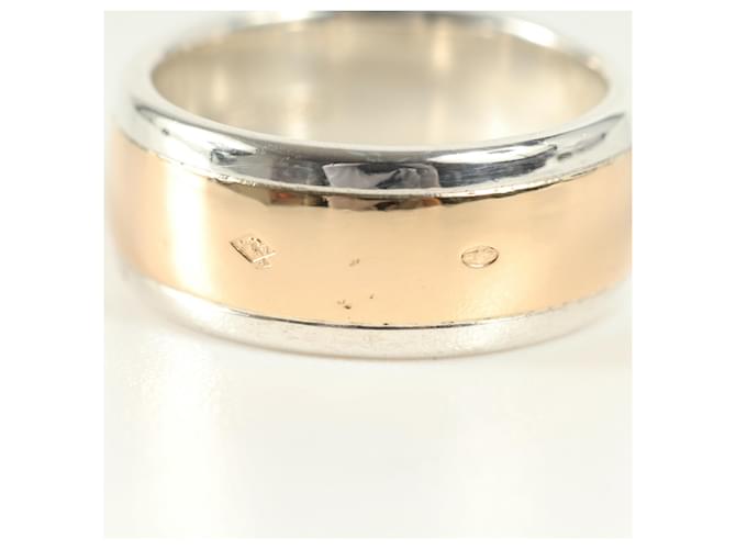 Hermès H Ring Combi von Hermes Silber Golden - Ansicht 4
