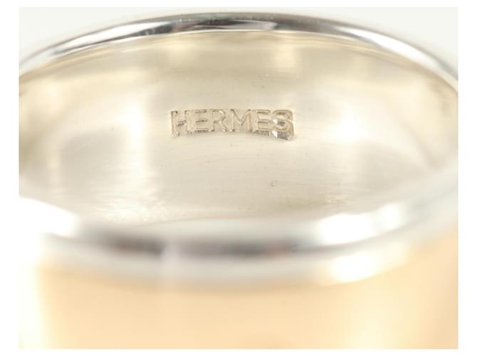 Hermès H Ring Combi von Hermes Silber Golden - Ansicht 6