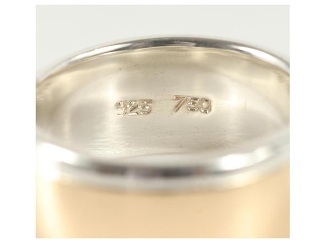 Hermès H Ring Combi von Hermes Silber Golden - Ansicht 7