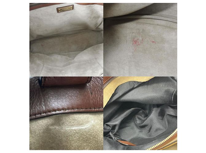 Bally braune Leder-Tote-Tasche - Ansicht 7