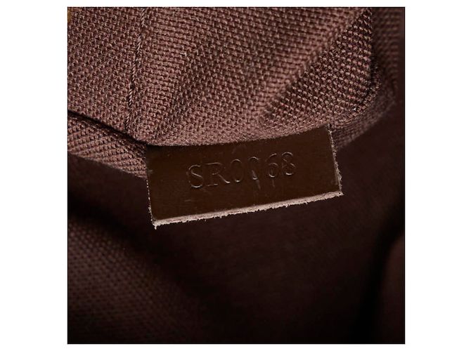 Borsa a Spalla Damier Naviglio Louis Vuitton Marrone - vista 8