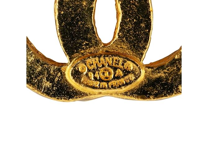 Spilla Tripla Coco Mark di Chanel D'oro - vista 3