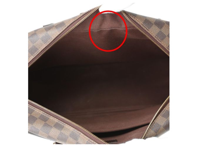 Borsa Damier Ikar di Louis Vuitton Marrone - vista 11