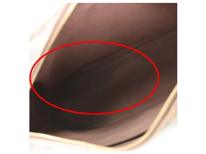 Borsa Damier Ikar di Louis Vuitton Marrone - vista 13