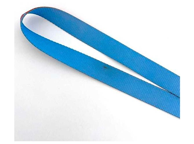 Chanel Blue and Red Nylon Neck Strap - view 6