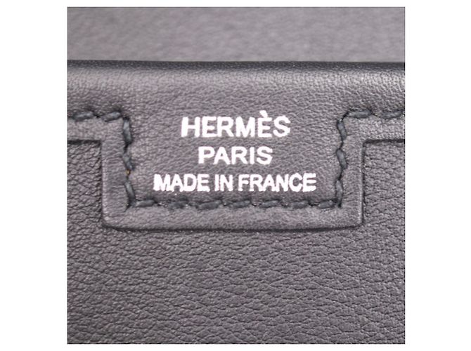 Hermès Borsa Clutch Hermes Jige Elan 29 Nero - vista 8