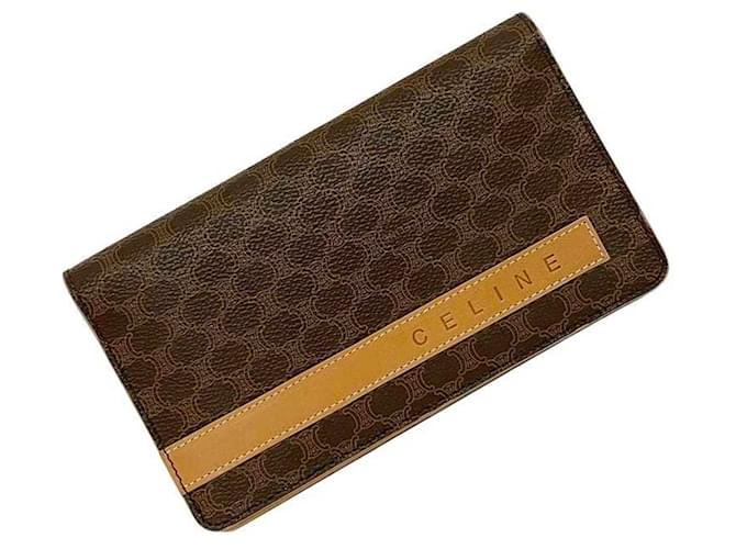 Céline Celine Macadam Bi-Fold Langbörse Braun - Ansicht 2
