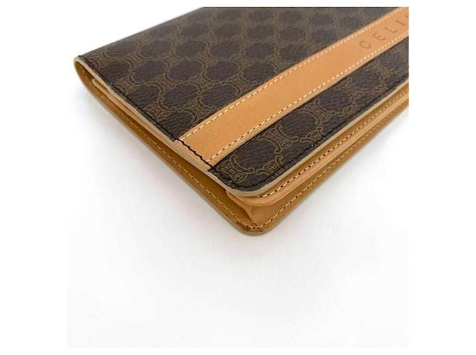 Céline Celine Macadam Bi-Fold Langbörse Braun - Ansicht 7