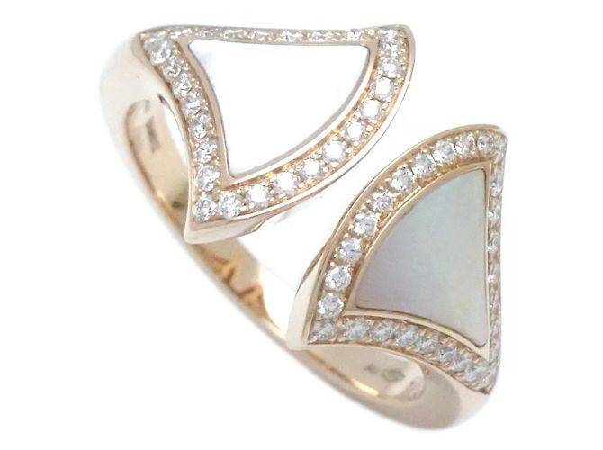 Bulgari Bague Diva Dream de Bvlgari en or rose - vue 10