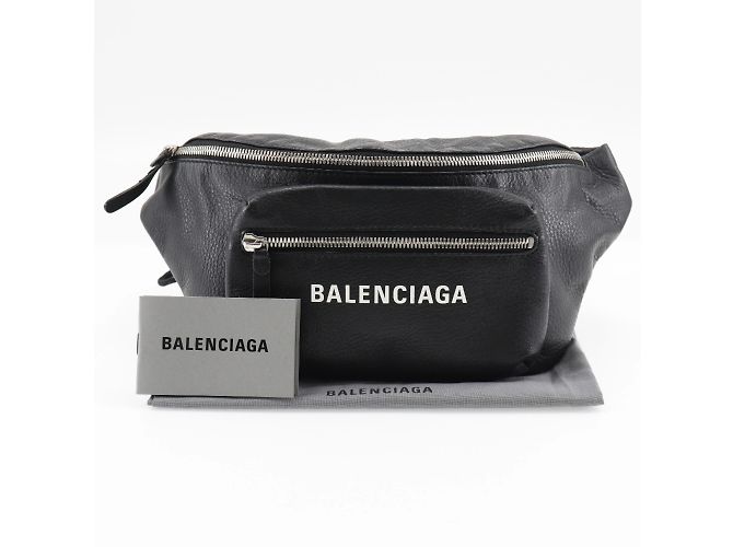 Borsa a vita Balenciaga Everyday Nero - vista 10