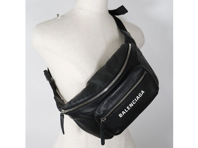 Borsa a vita Balenciaga Everyday Nero - vista 9