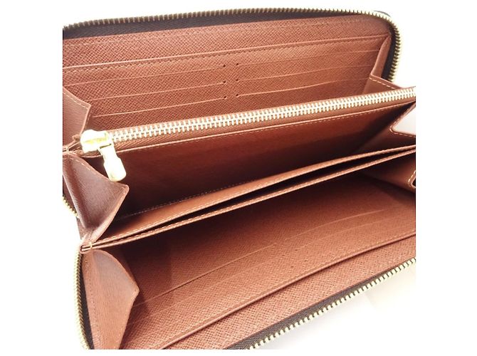 Cartera larga para billetes Monogram Louis Vuitton Castaño Monograma - vista 6