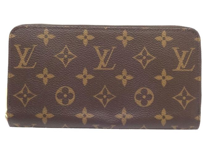 Cartera larga para billetes Monogram Louis Vuitton Castaño Monograma - vista 9