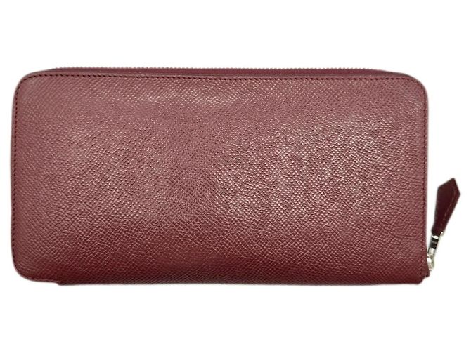 Hermès Hermes Azap Lang Wallet in Rouge H Rot - Ansicht 2