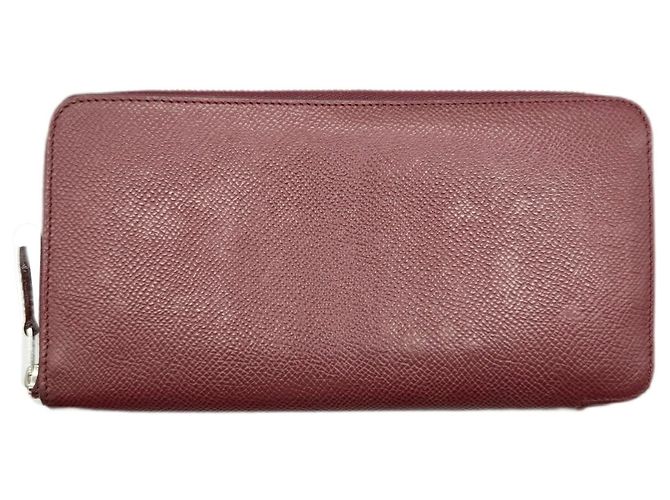 Hermès Hermes Azap Lang Wallet in Rouge H Rot - Ansicht 3
