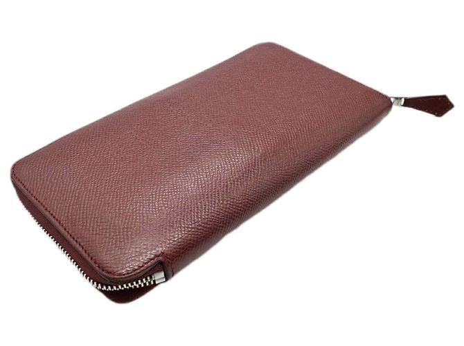 Hermès Hermes Azap Lang Wallet in Rouge H Rot - Ansicht 8