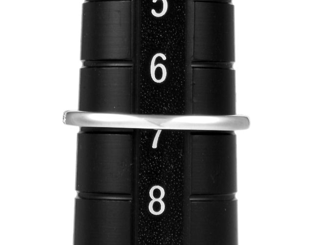 Anello in diamante Cartier Etincel de Solitaire mezza eternità - vista 5