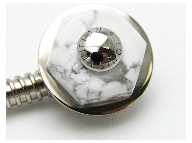 Spilla in metallo argento Louis Vuitton MP1317 - vista 3
