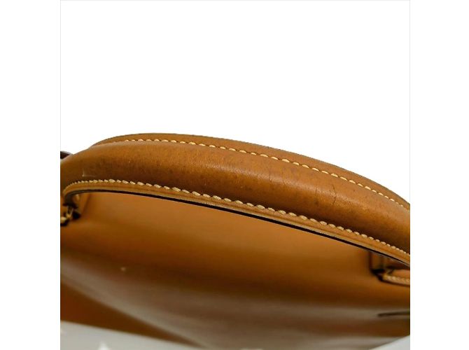 Hermès Borsa Hermes Kelly 35 in pelle box calf Marrone - vista 13