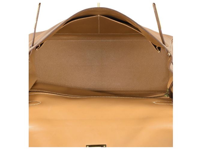Hermès Borsa Hermes Kelly 35 in pelle box calf Marrone - vista 6