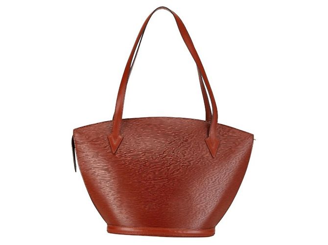 Borsa Tote Epi Saint Jacques di Louis Vuitton Marrone - vista 2