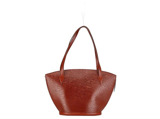 Borsa Tote Epi Saint Jacques di Louis Vuitton Marrone - vista 4