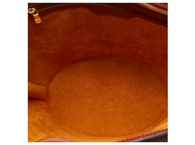 Borsa Tote Epi Saint Jacques di Louis Vuitton Marrone - vista 7