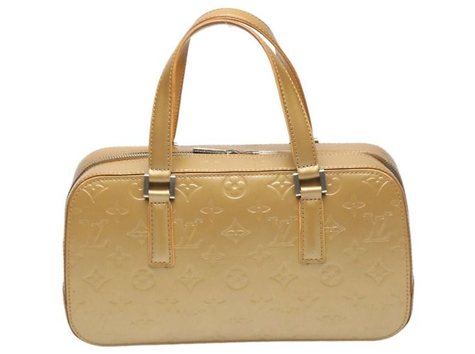 Borsa a mano opaca Monogram Louis Vuitton D'oro - vista 2