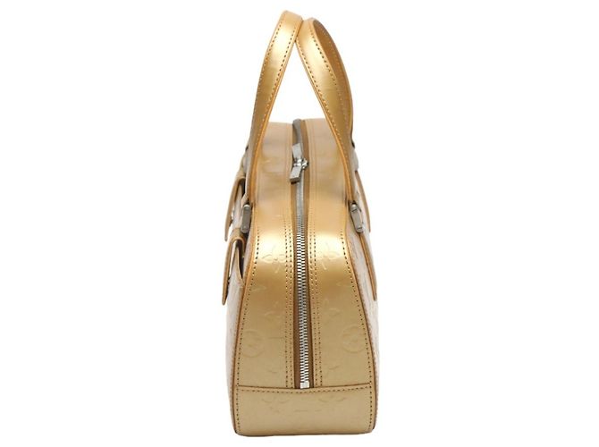 Borsa a mano opaca Monogram Louis Vuitton D'oro - vista 4