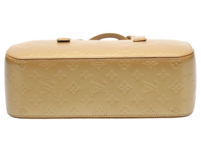 Borsa a mano opaca Monogram Louis Vuitton D'oro - vista 5