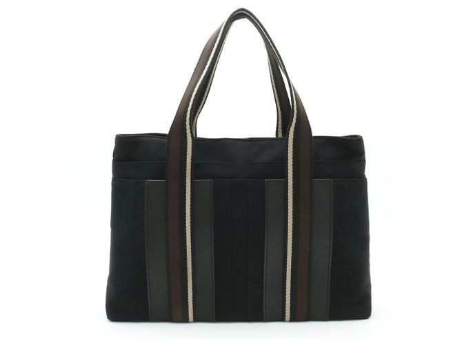 Hermès Hermes Troca Horizontale MM Tote Bag Braun Schwarz Beige - Ansicht 2