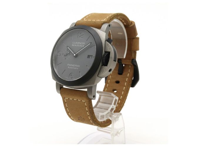 Orologio automatico PANERAI Luminor Marina Tutto Grigio - vista 3