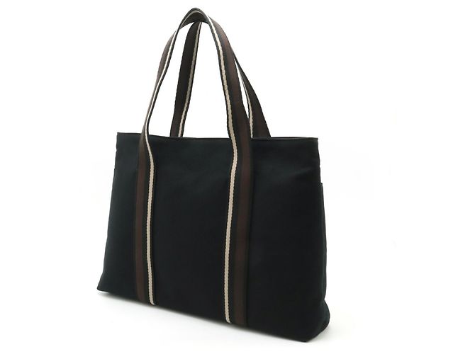Troca Hermès HERMES Tote Bag Horizontal MM Braun Schwarz Beige - Ansicht 3