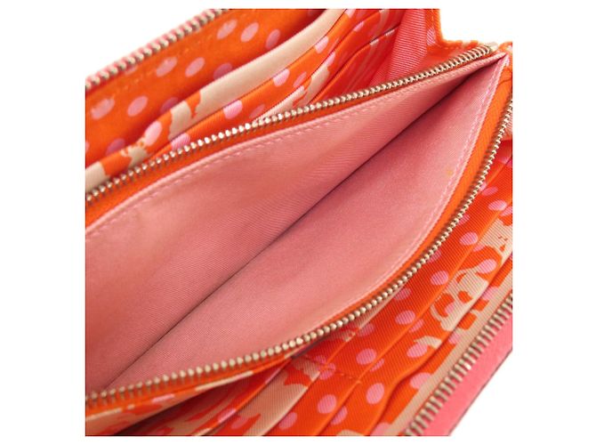 Hermès Hermes Azap Seidenlangbörse in Rose Azalee Pink - Ansicht 5
