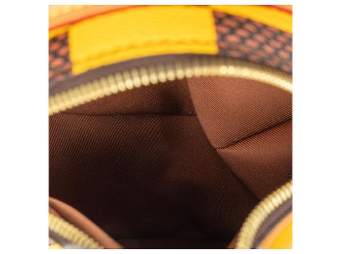 Borsa a spalla Damier Pop Chess di Louis Vuitton Giallo - vista 8
