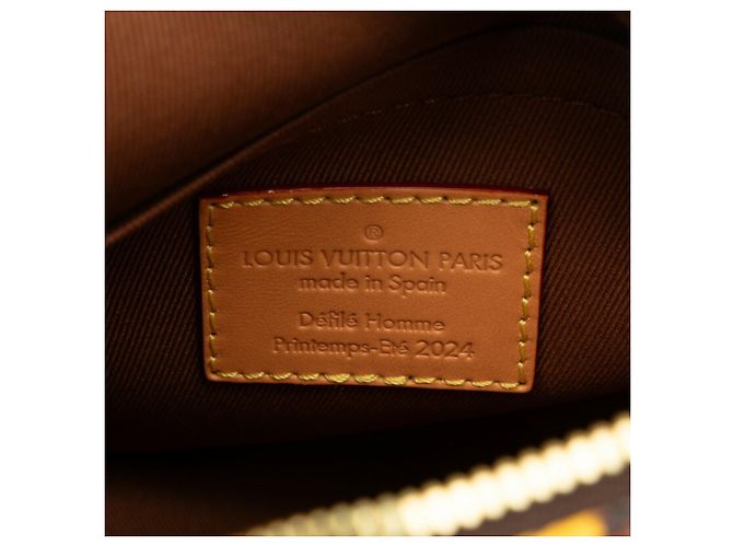 Borsa a spalla Damier Pop Chess di Louis Vuitton Giallo - vista 9
