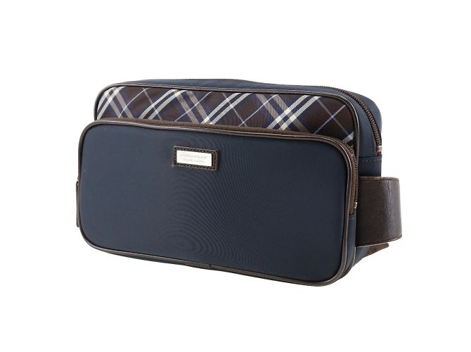 Borsa a tracolla in nylon Burberry Black Label Nero - vista 2