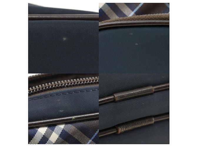 Borsa a tracolla in nylon Burberry Black Label Nero - vista 7