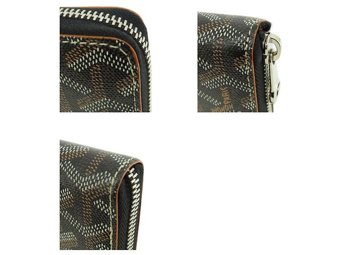 Goyard Zip GM Langbörse mit Fischgrätenmuster - Ansicht 10