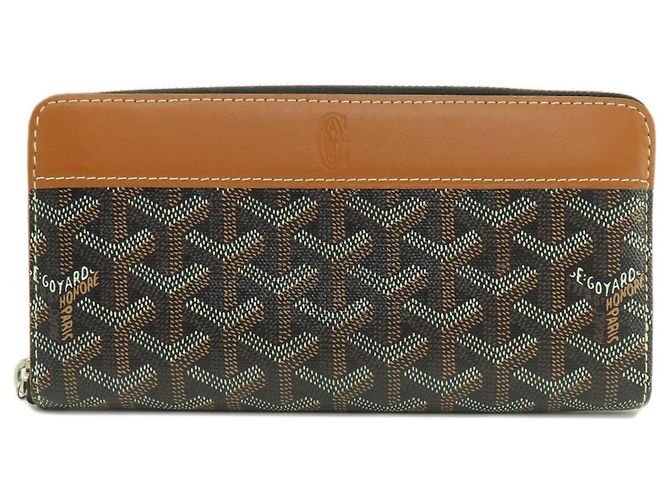 Goyard Zip GM Langbörse mit Fischgrätenmuster - Ansicht 11